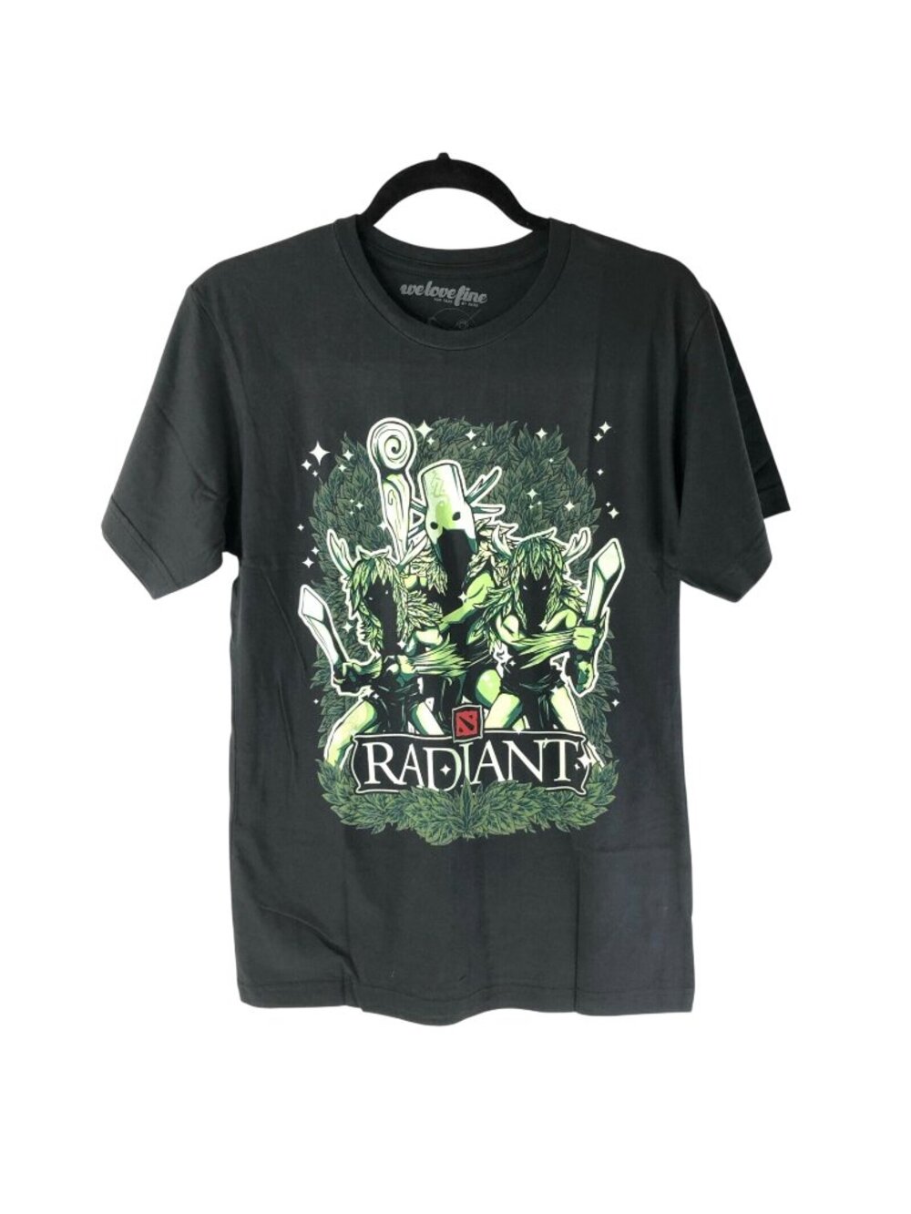 WeLoveFine Dota 2 Mens T Shirt Radiant Creeps Crew Short Sleeve Black S